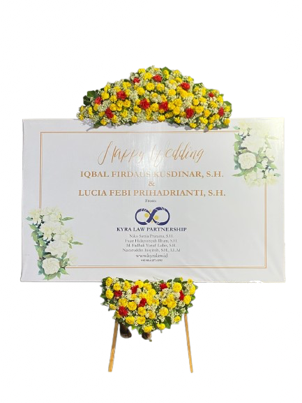 Karangan Bunga Wedding