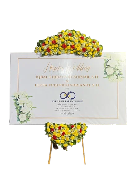 Karangan Bunga Wedding