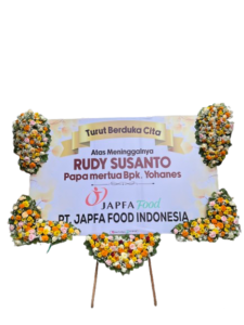 Karangan Bunga Duka Cita