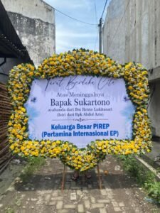 Karangan Bunga Duka Cita