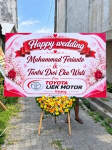 Karangan Bunga Wedding